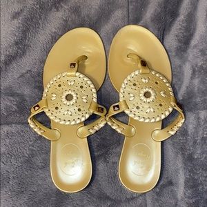 Jack Rogers jelly sandals